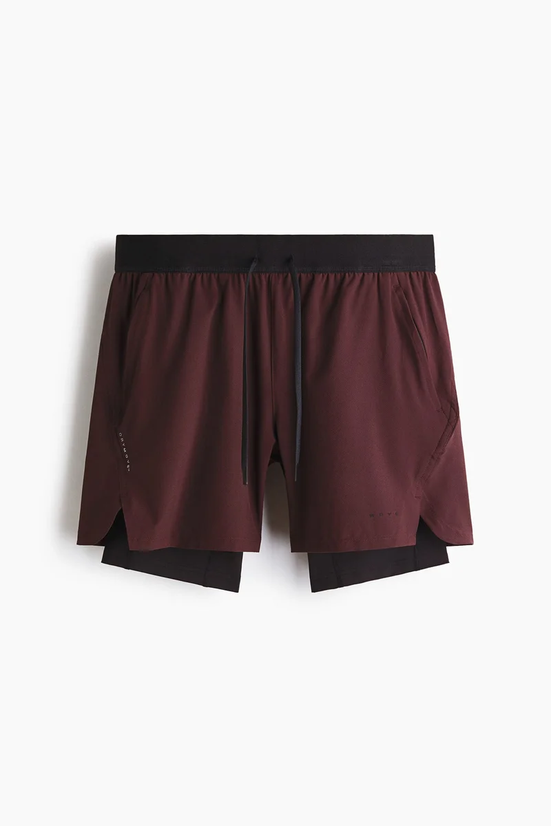 H&M Double-layered sports shorts with DryMove™